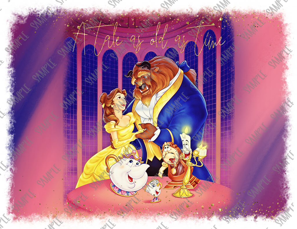 Beauty And The Beast MMD Sublimation Prints